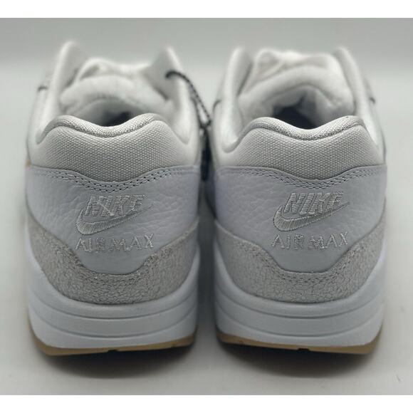 NEW Nike Air Max 1 PRM ‘The Bay’ White University Red FJ4451-100 Men’s Sz Multi - Picture 4 of 7